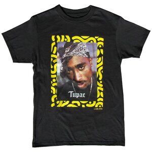 New! Tupac Shakur Rap Music T-Shirt Cross Colours